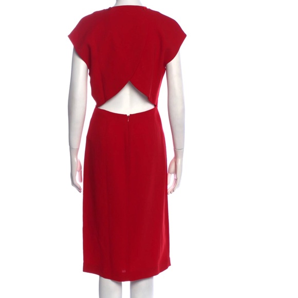 Stella McCartney V-Neck Midi Length Dress Excellent size Small 40 - Picture 3 of 3